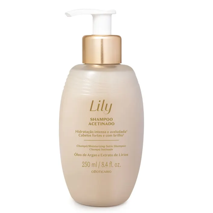 Shampoo Acetinado Lily 250ml