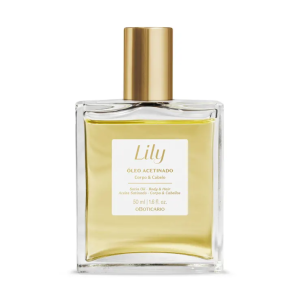 Óleo Acetinado Corpo e Cabelo Lily 50ml