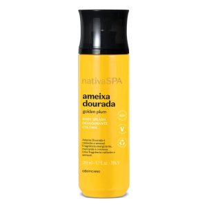 Body Splash Corporal Nativa Spa Ameixa Dourada 200ml