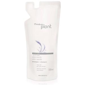 Shampoo Natura Plant Refil Liso e Solto 300ml