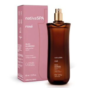 Óleo Corporal Glorioso Nativa Spa Rosé 85ml