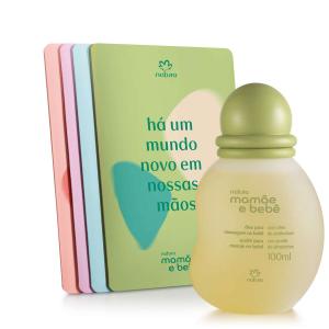 Óleo Corporal Massagem Mamãe e Bebê 100ml com Guia