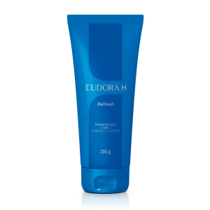 Shower Gel 2 em 1 Eudora H Refresh 200g