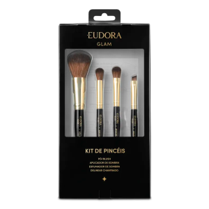 Kit 4 Pincéis Glam