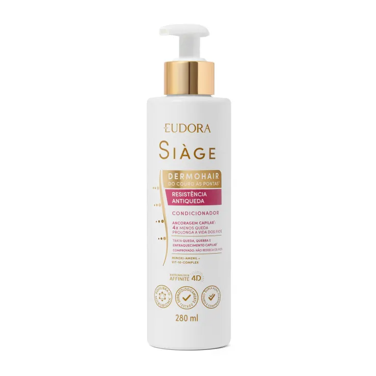 Condicionador Siáge Dermohair Resistência Antiqueda 280ml