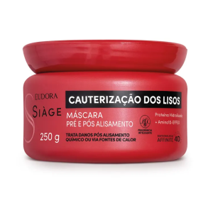 Máscara Capilar Siàge Cauterização dos Lisos 250g