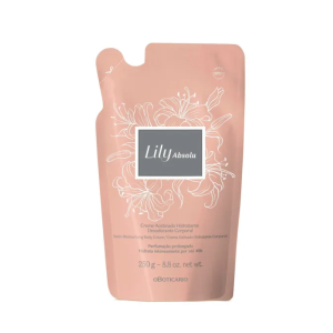 Hidratante Corporal Refil Acetinado Lily Absolu 250g