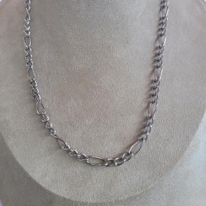 Corrente 3 por 1 Aço Inox 5mm 60cm