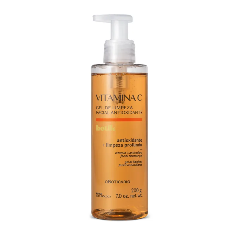 Gel de Limpeza Facial Botik Vitamina C 200g