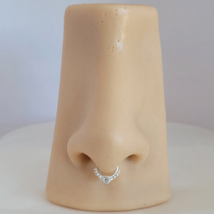 Piercing Nariz Bolinha Prata