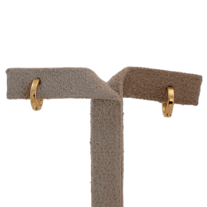 Brinco Argola Lisa Folheado A Ouro PP