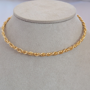 Choker Torcido Verniz Italiano