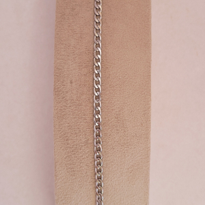 Pulseira Elo Grumet Aço 21cm