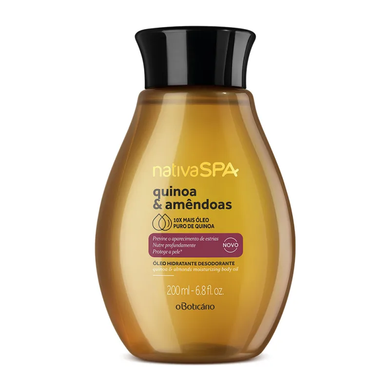 Óleo Corporal Nativa SPA Quinoa & Amêndoas 200ml