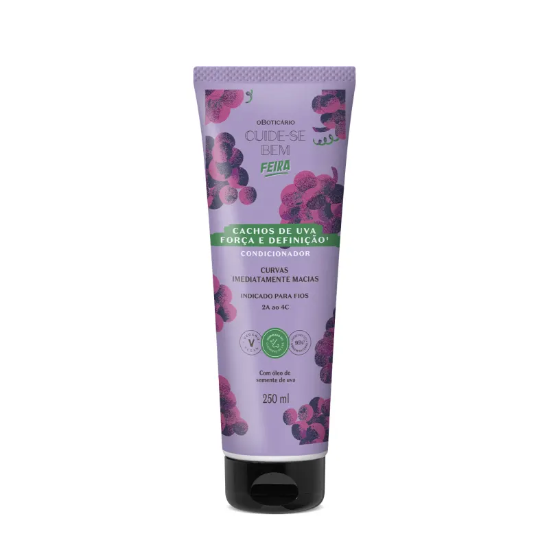 Condicionador Cuide-se Bem Feira Cachos de Uva 250ml