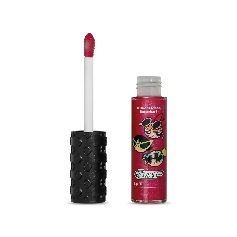 Gloss Lip Oil As Meninas Super Poderosas Cor Rosa 9,5ml