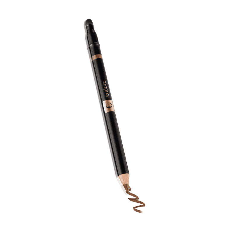 Lápis para Olhos Glam Kajal com Esfumador Cor Marrom Intenso 1,1g