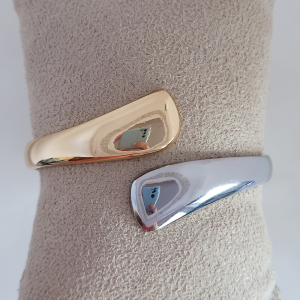 Bracelete 2 Ouros Verniz Italiano Ajustável