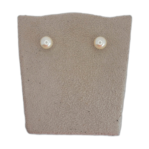 Brinco Pérola Folheado A Ouro M