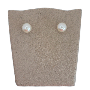 Brinco Pérola Folheado A Ouro G