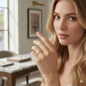 Anel Meia Aliança Cravejado Microzircônia Folheado a Ouro nº 18