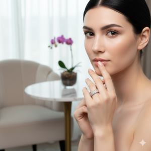 Anel Meia Aliança Cravejado Microzircônia Folheado a Ouro nº 16