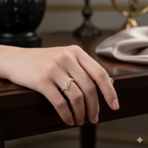 Anel Love Prata nº 17