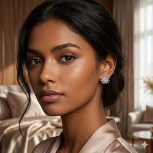 Brinco Base Rosa Bebê Verniz Italiano