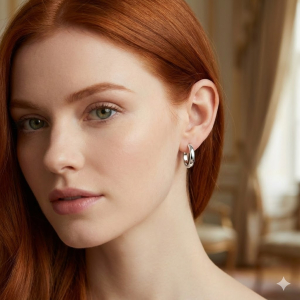 Brinco Argola Lisa Prata